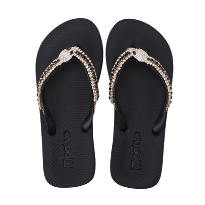 Flip-Flop / Schlange - Schwarz Set B