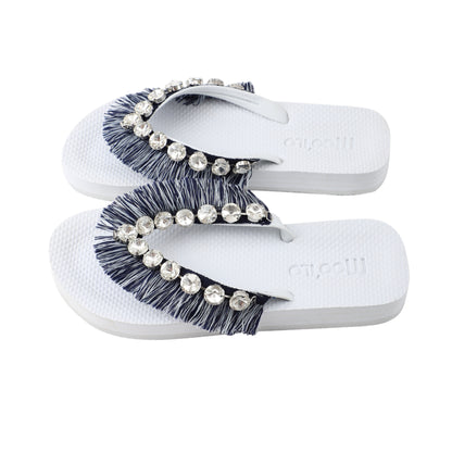 Flip-Flop / Franzen - Weiß Set B