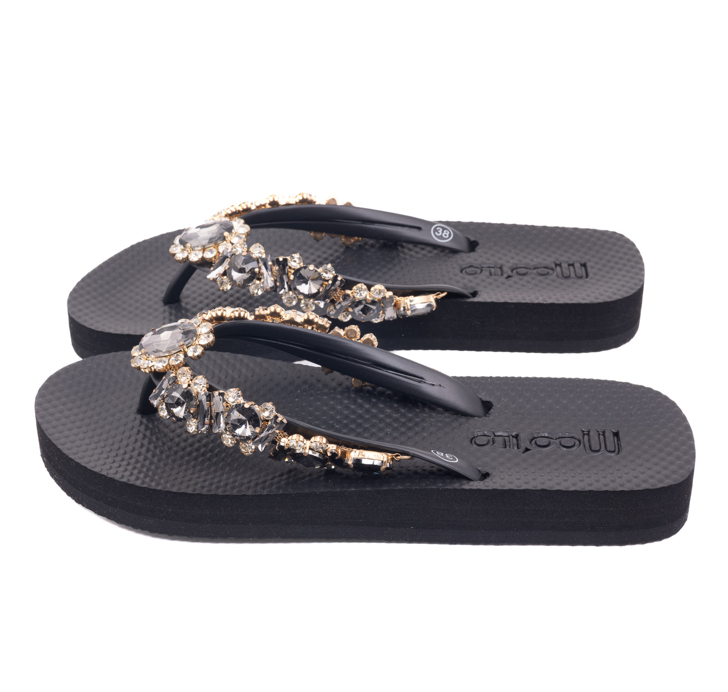 Flip-Flop / Diamant - Schwarz Set B