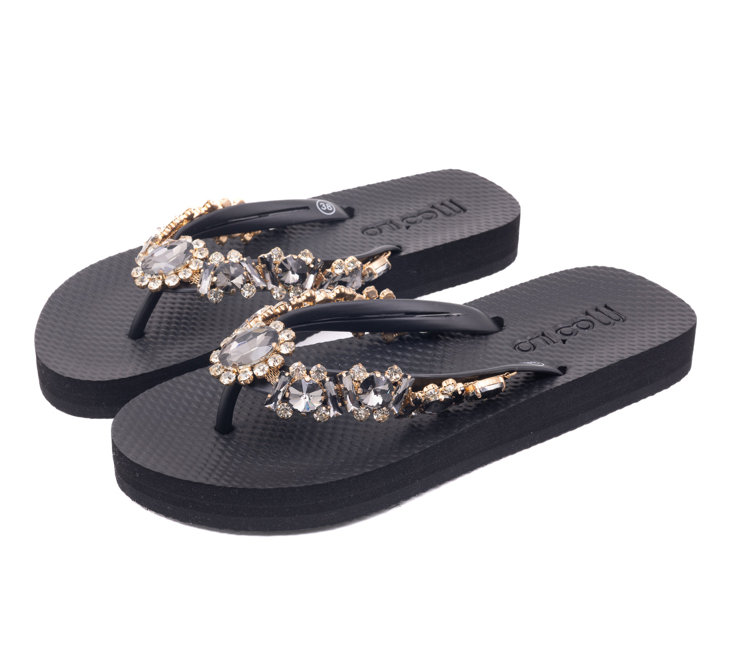 Flip-Flop / Diamant - Schwarz Set A