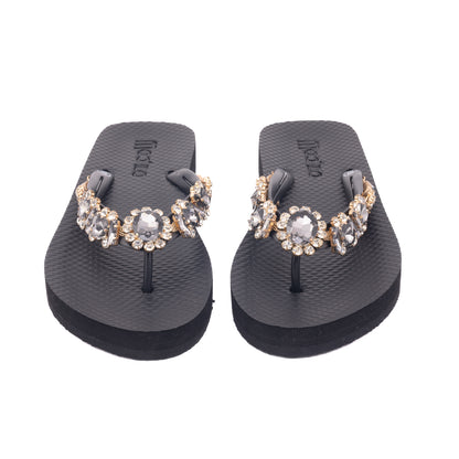 Flip-Flop / Diamant - Schwarz Set A