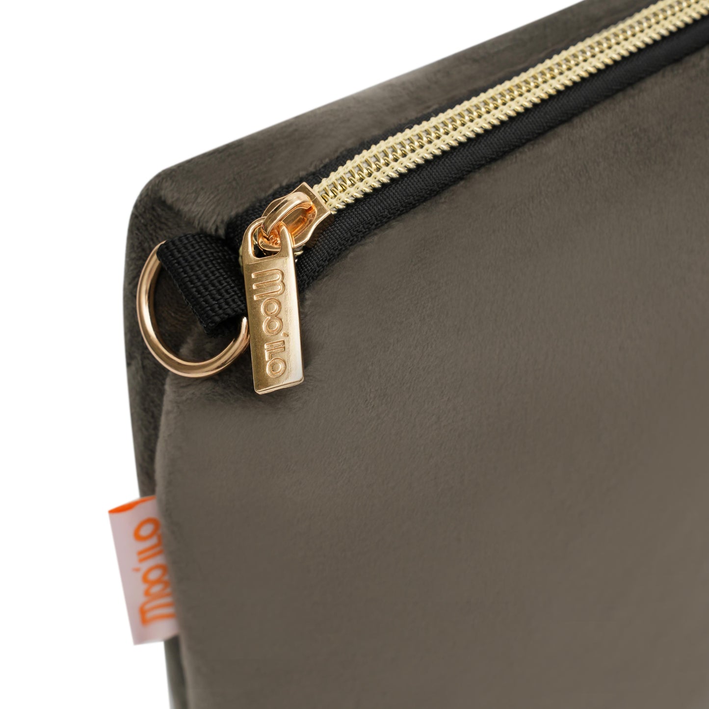 Taschen / Neopren-Samt-Umhängetasche Cleo - Oliv