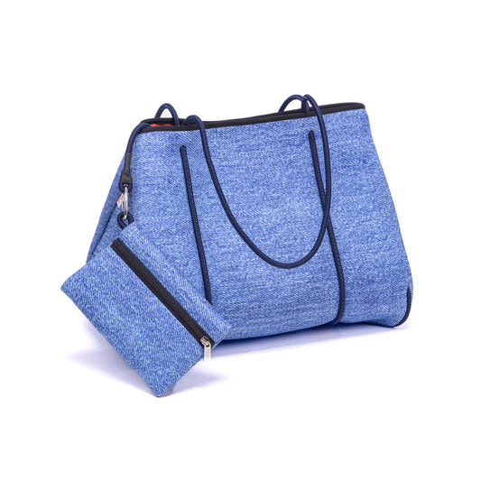 Taschen / Neopren-Shopper Mary - Jeans