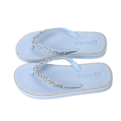 Flip-Flop / Beate - Hellblau Set B