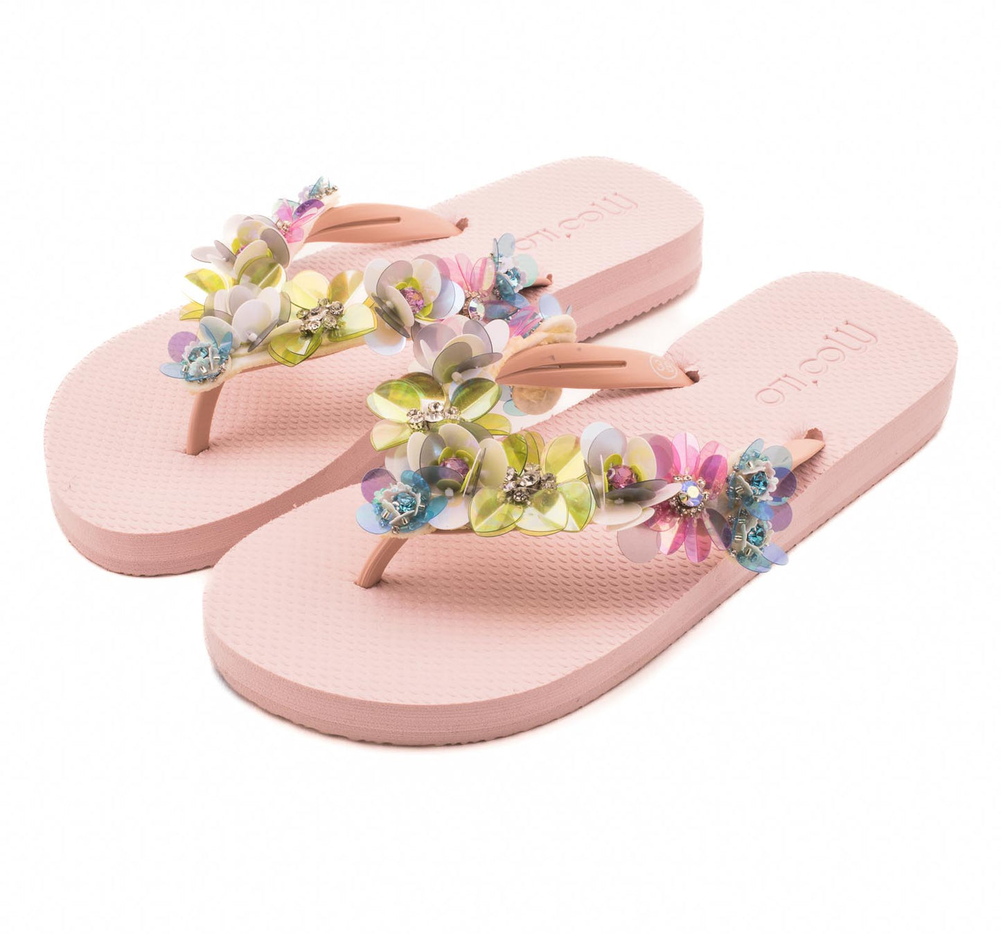 Flip-Flop / Blumen - Rose