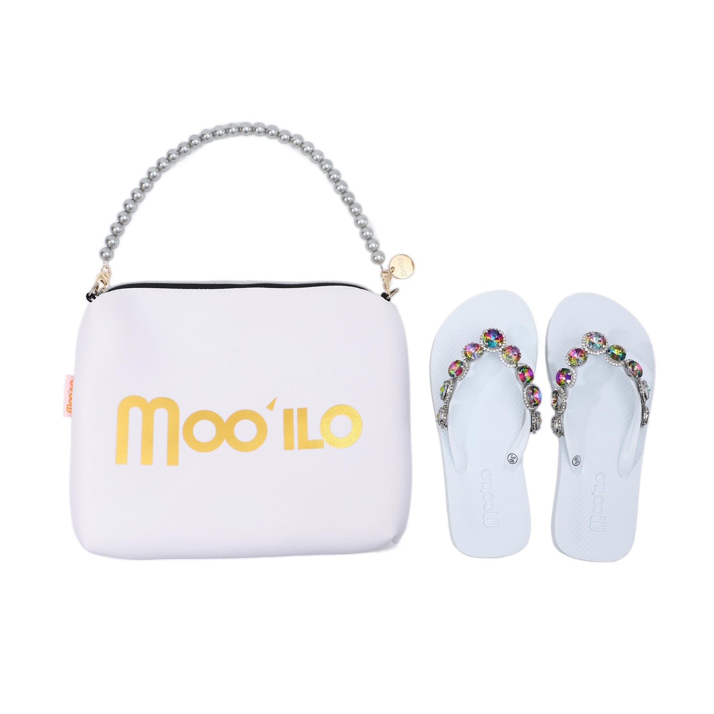 Flip-Flop / Rainbow - Weiß