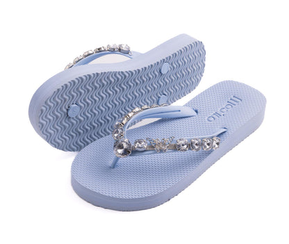 Flip-Flop / Schmetterling - Hellblau