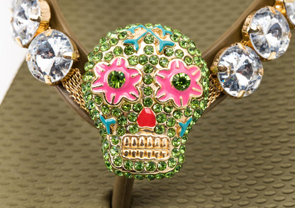 Flip-Flop / Totenkopf - Khaki