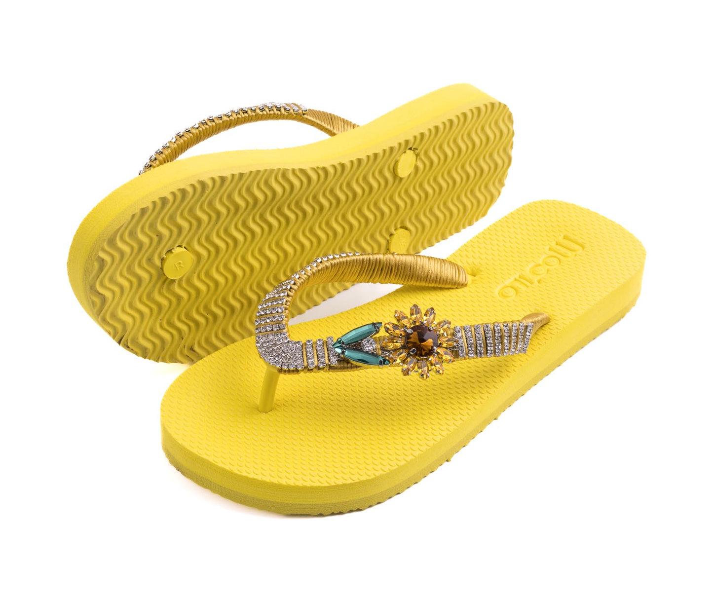 Flip-Flop / Sonnenblume - Gelb