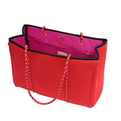 Taschen / Neopren-Shopper Lilly - Rot