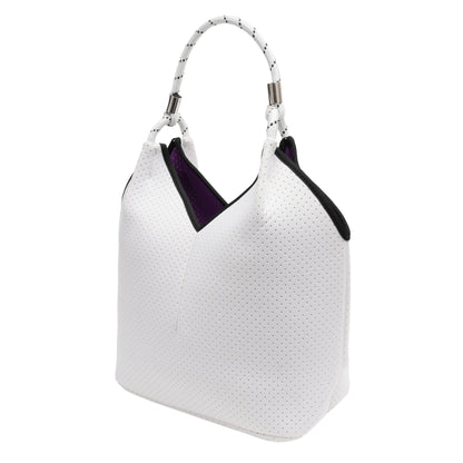 Taschen / Neopren-Tasche Nina - Weiß