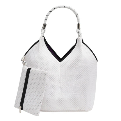 Taschen / Neopren-Tasche Nina - Weiß